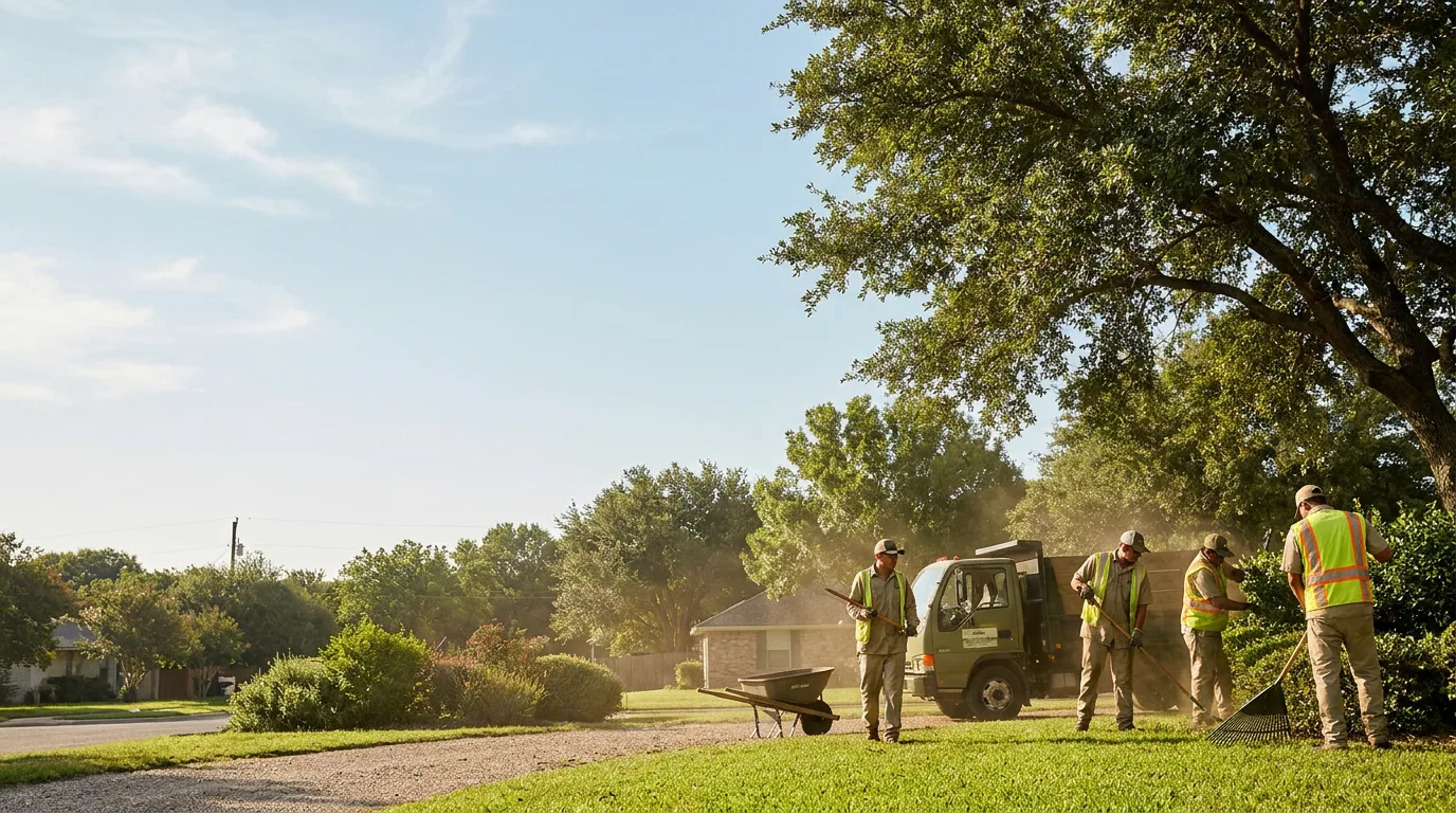 Landscaping in Minden, TX near me